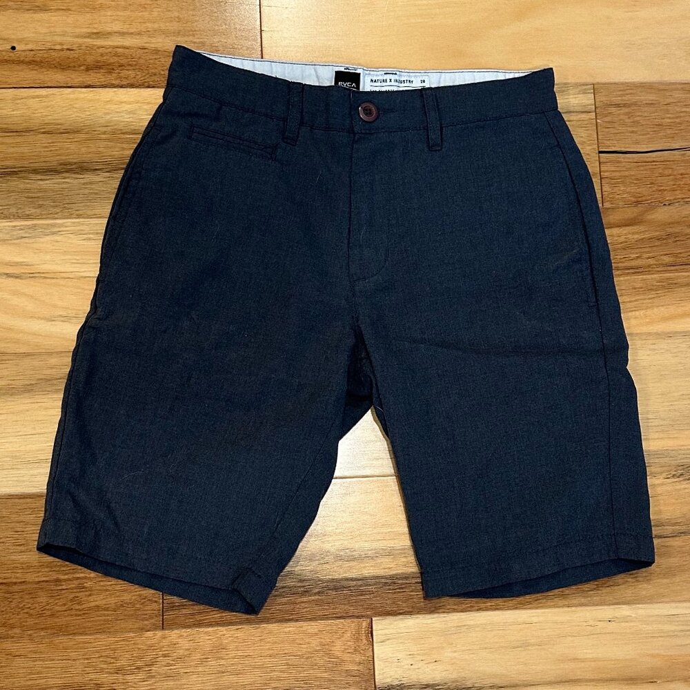 Men's RVCA Shorts – Size 28, Dark Grey, Stylish & Perfect for Beach & Surf